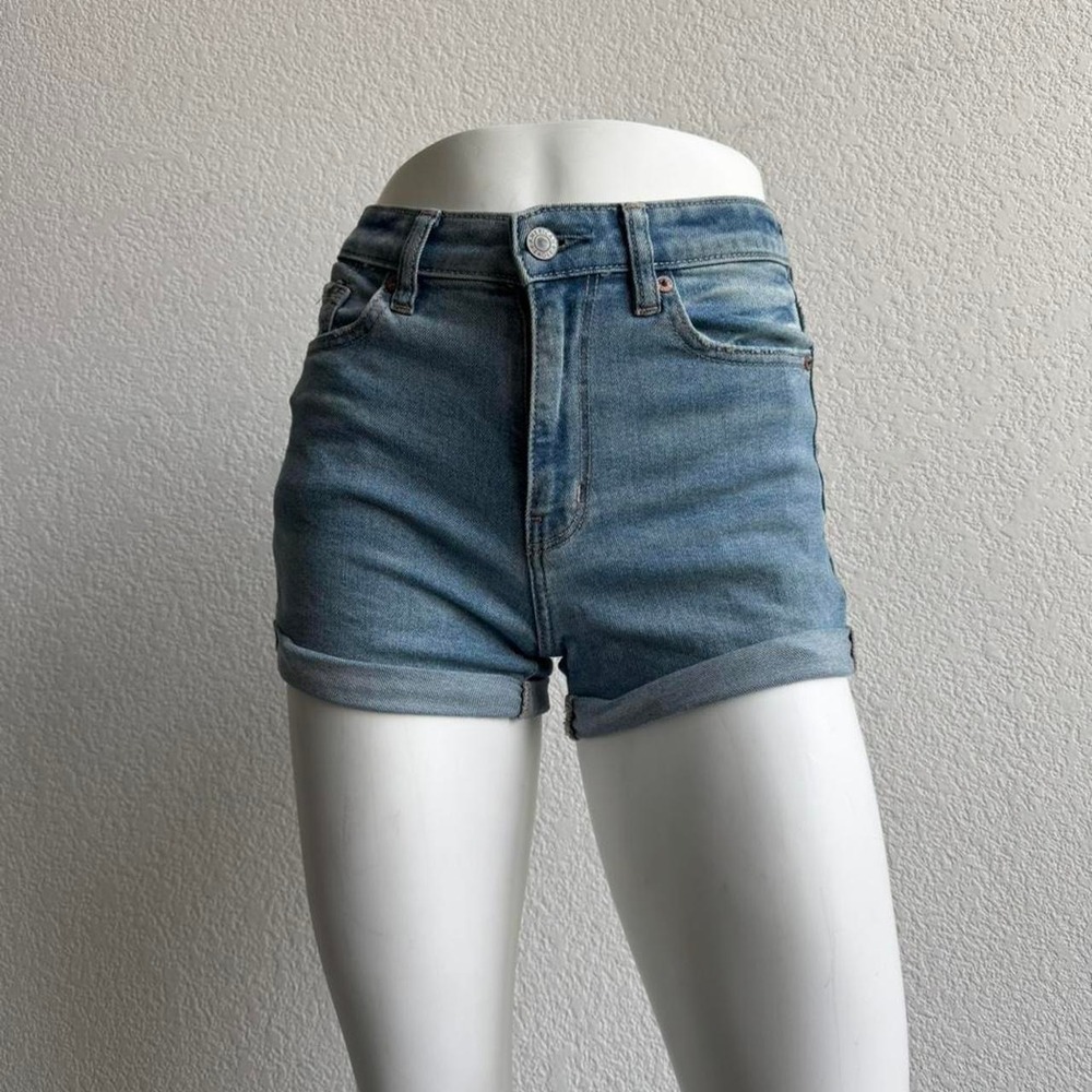 American Eagle outfitters stretch mini denim shorts